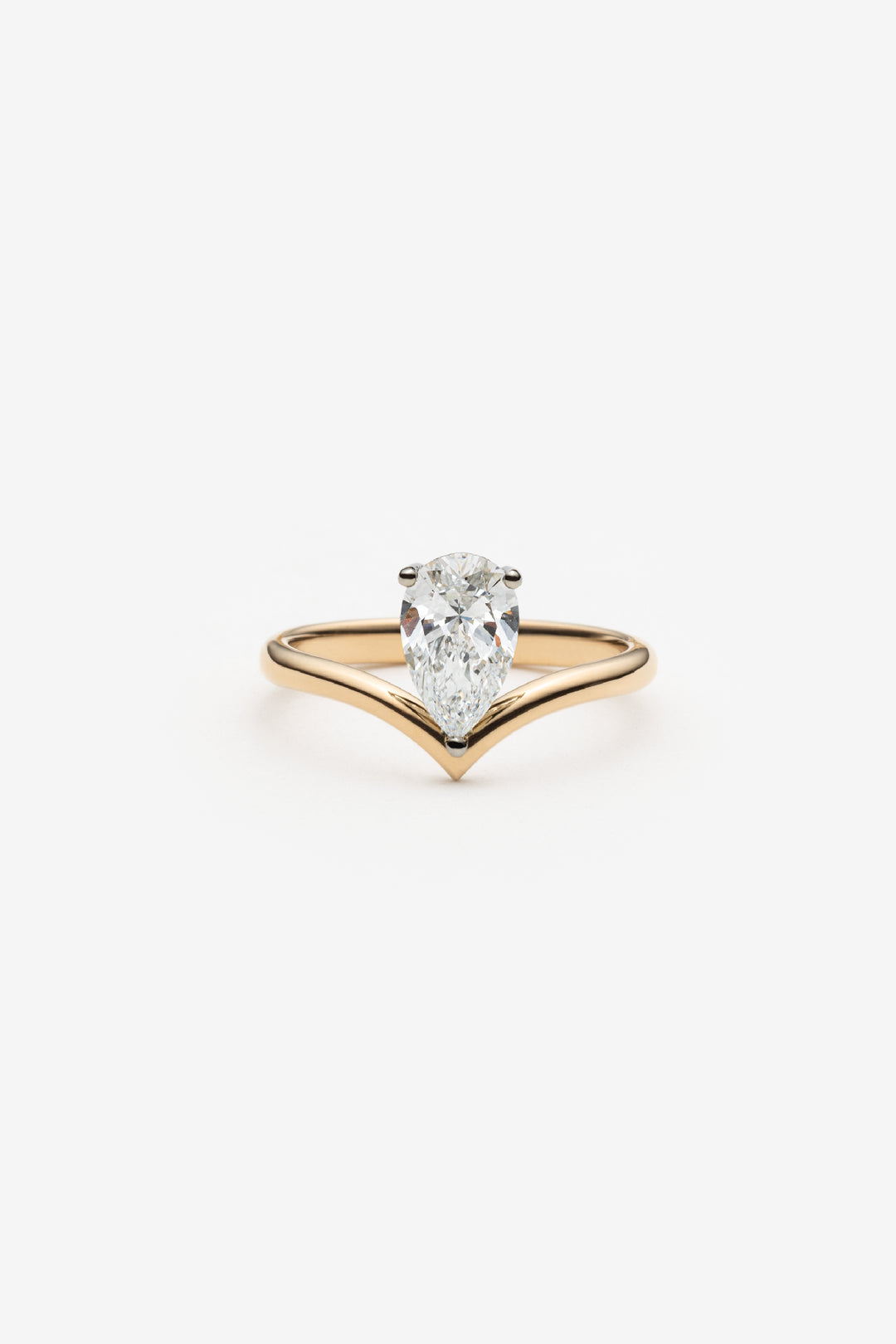 Bague Alexandra - poire 1,00ct