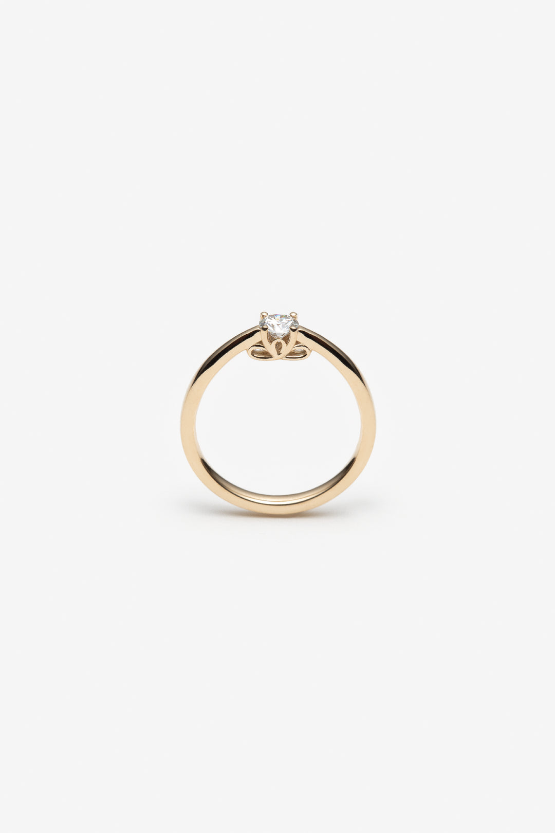 Bague Aurore solitaire diamant 18k