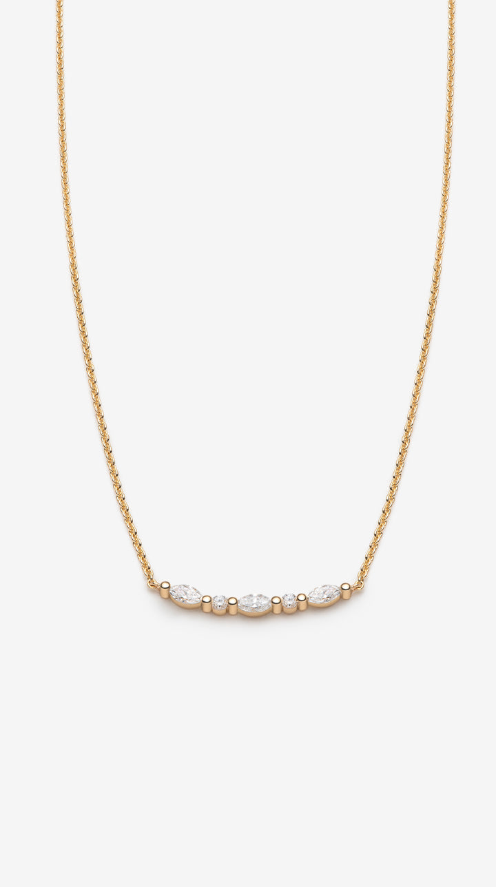 Collier Canopee - Diamants marquises